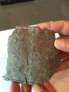 circa 800 BC Urartu breast plate piece